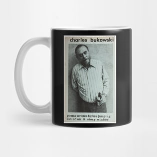 Bukowski  Book Portrait Original Mug